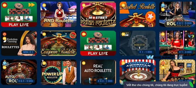 Các loại hình casino trực tuyến hiện nay